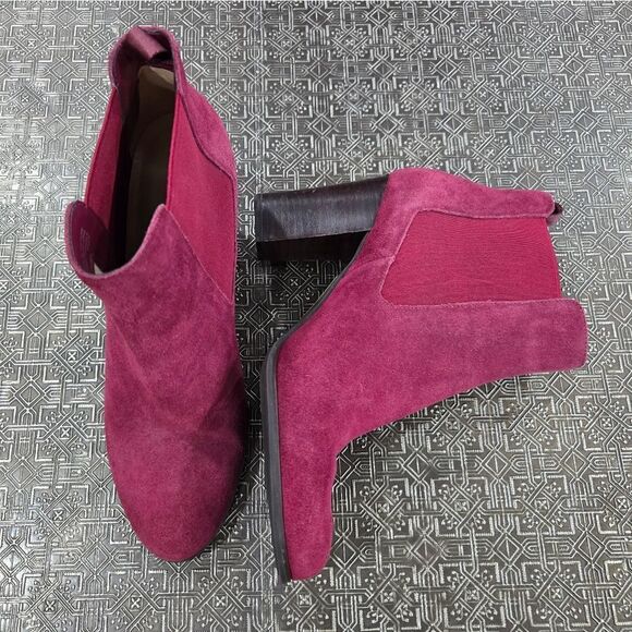 🐢 Michael Kors Chelsea Booties Hot Pink Size 11 🔥🔥🔥🔥 - Picture 1 of 12